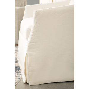   Skirted Swivel Club Chair | Oroa.com