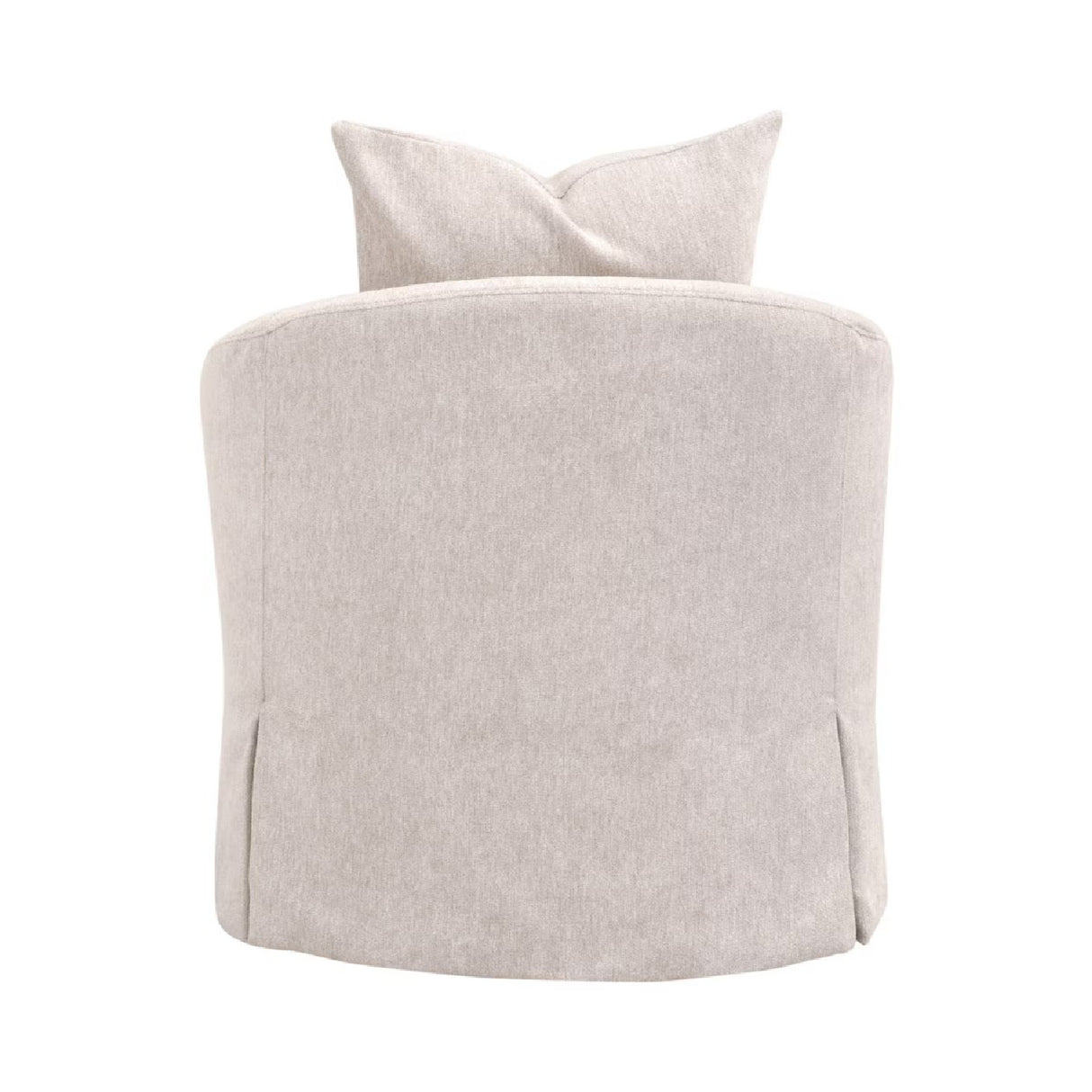   Skirted Swivel Club Chair | Oroa.com