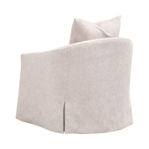   Skirted Swivel Club Chair | Oroa.com