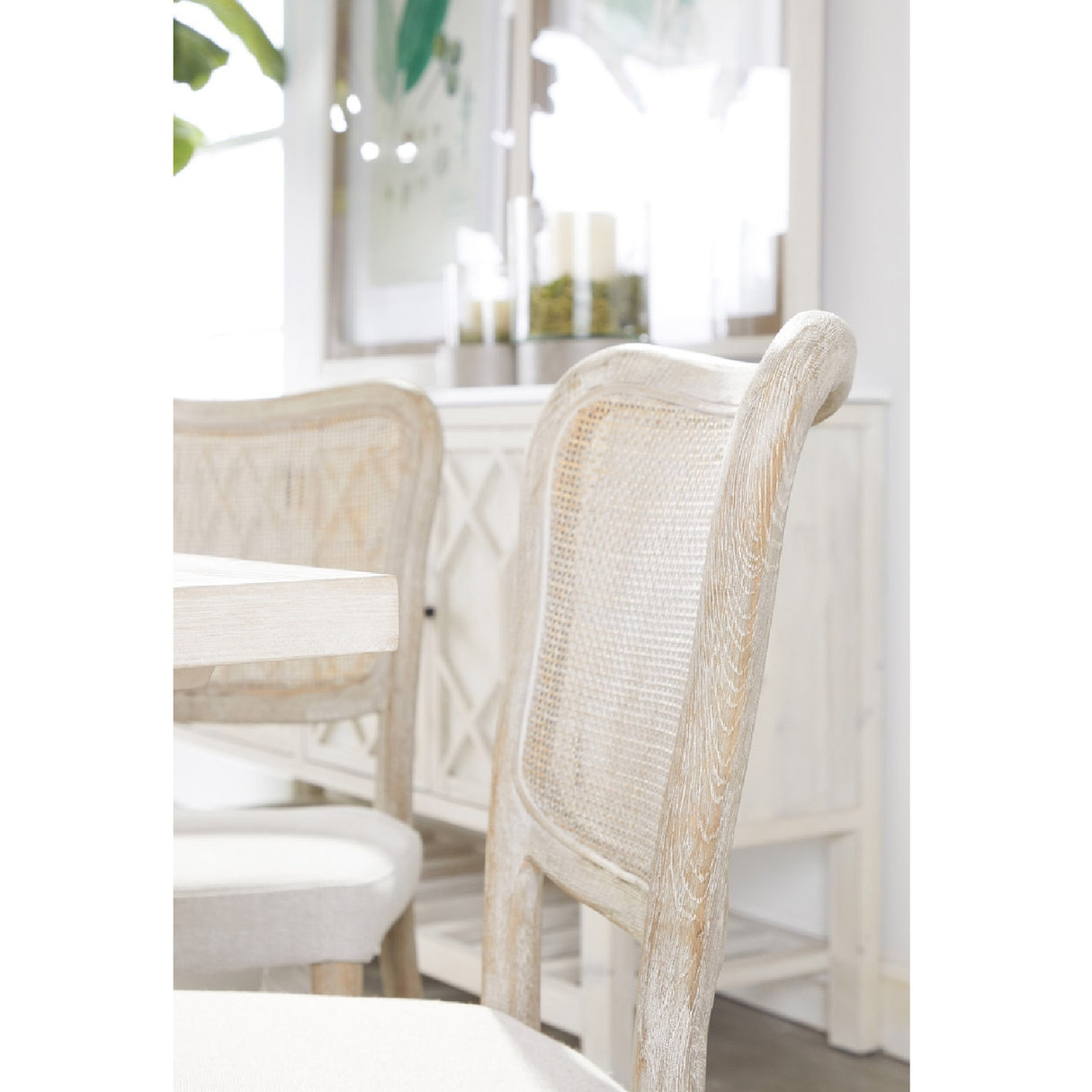   Cane-Back Dining Chair Set (2) | Oroa.com