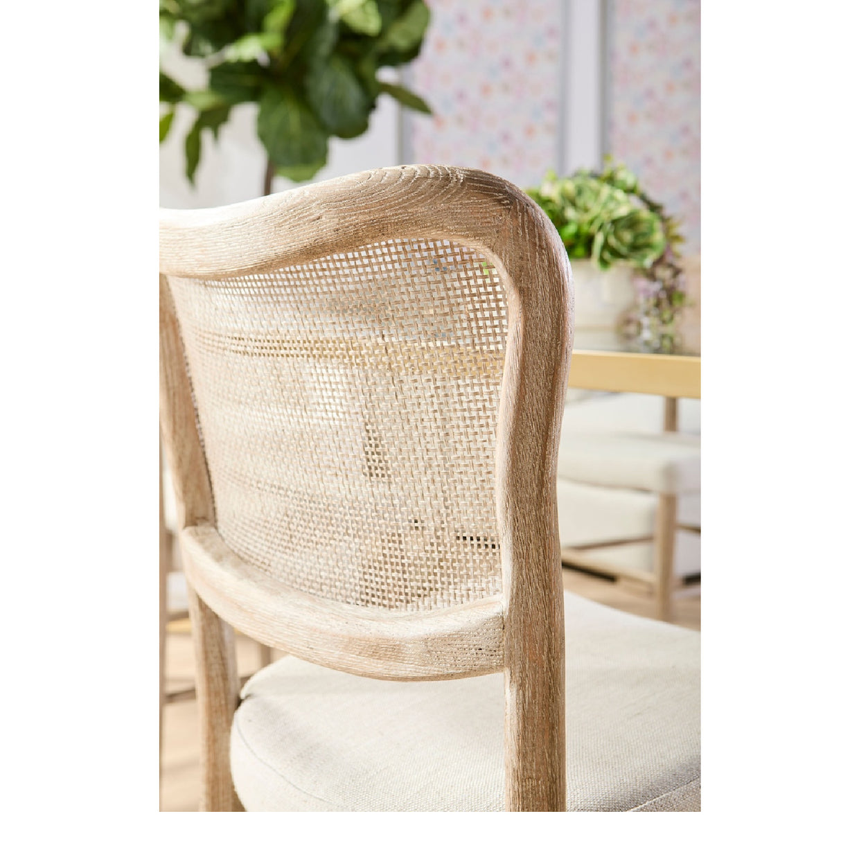   Cane-Back Dining Chair Set (2) | Oroa.com