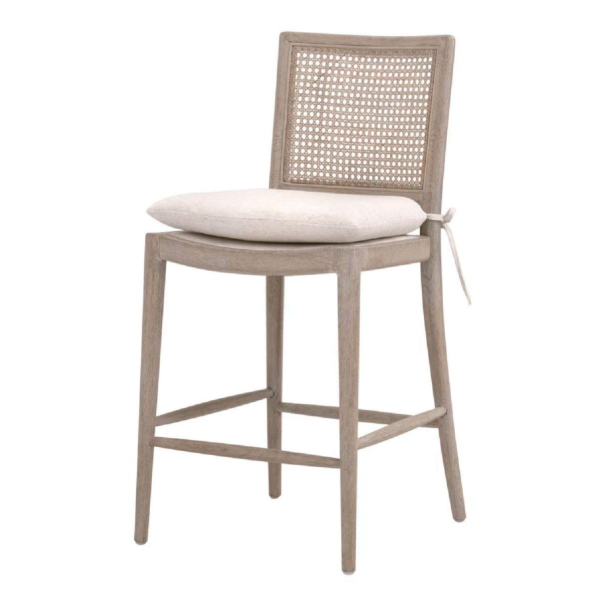   Oak Canework-Back Counter Stool | Oroa.com