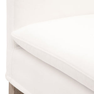   Modern European furniture - White Slipcover Counter Stool - www.oroa.com | Oroa.com