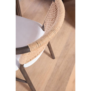   Modern European furniture - Jute Twine Back Accent Chair - www.oroa.com | Oroa.com