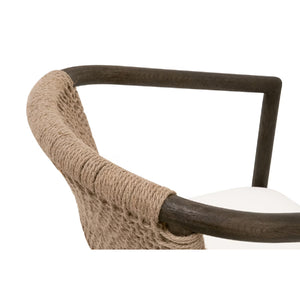   Modern European furniture - Jute Twine Back Accent Chair - www.oroa.com | Oroa.com