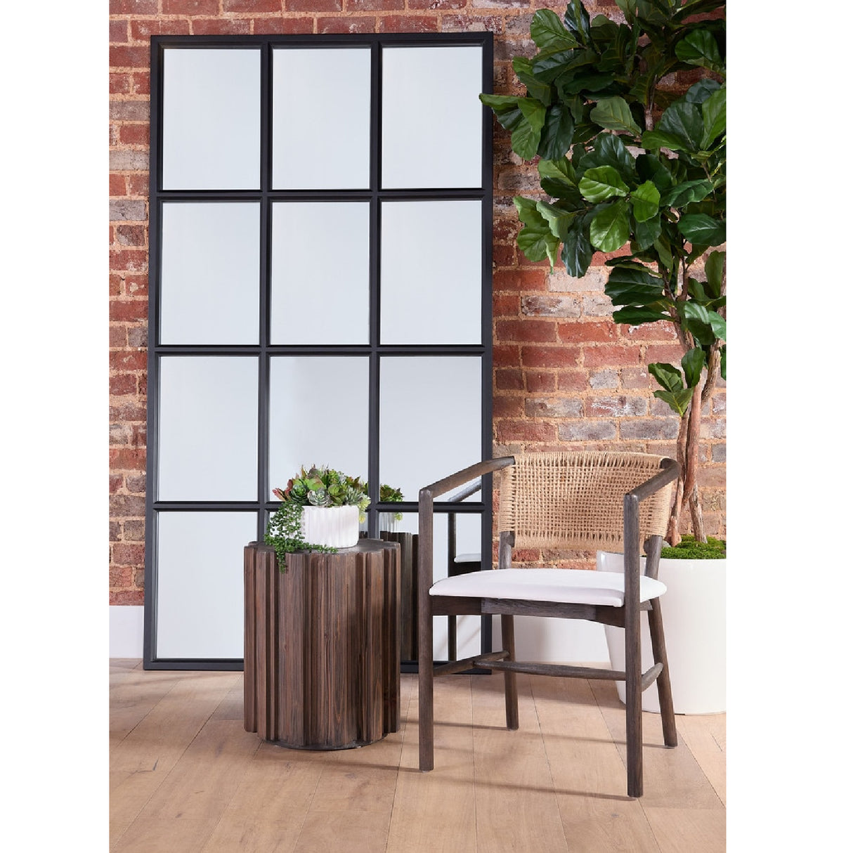   Modern European furniture - Black Oak Mirror - www.oroa.com | Oroa.com