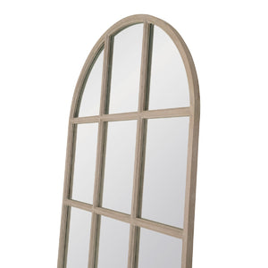   Modern European furniture - Gray Oak Arched Mirror - www.oroa.com | Oroa.com