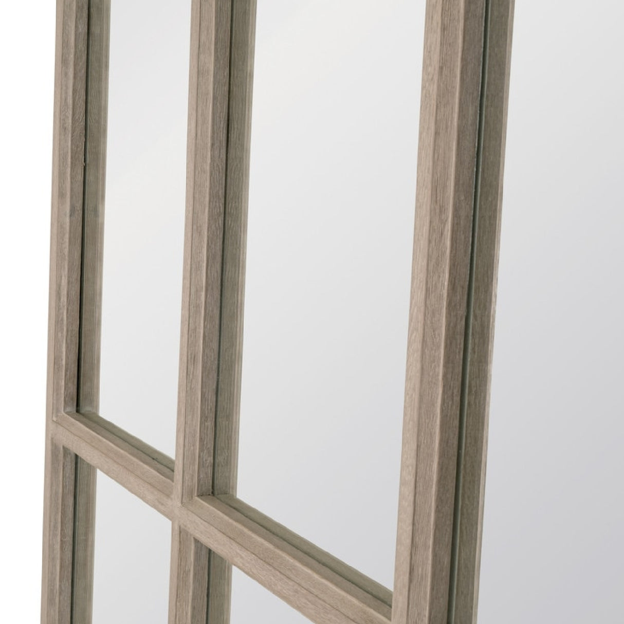   Modern European furniture - Gray Oak Arched Mirror - www.oroa.com | Oroa.com