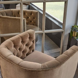   Modern European furniture - Gray Oak Arched Mirror - www.oroa.com | Oroa.com