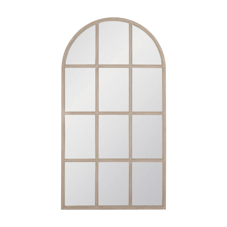   Modern European furniture - Gray Oak Arched Mirror - www.oroa.com | Oroa.com