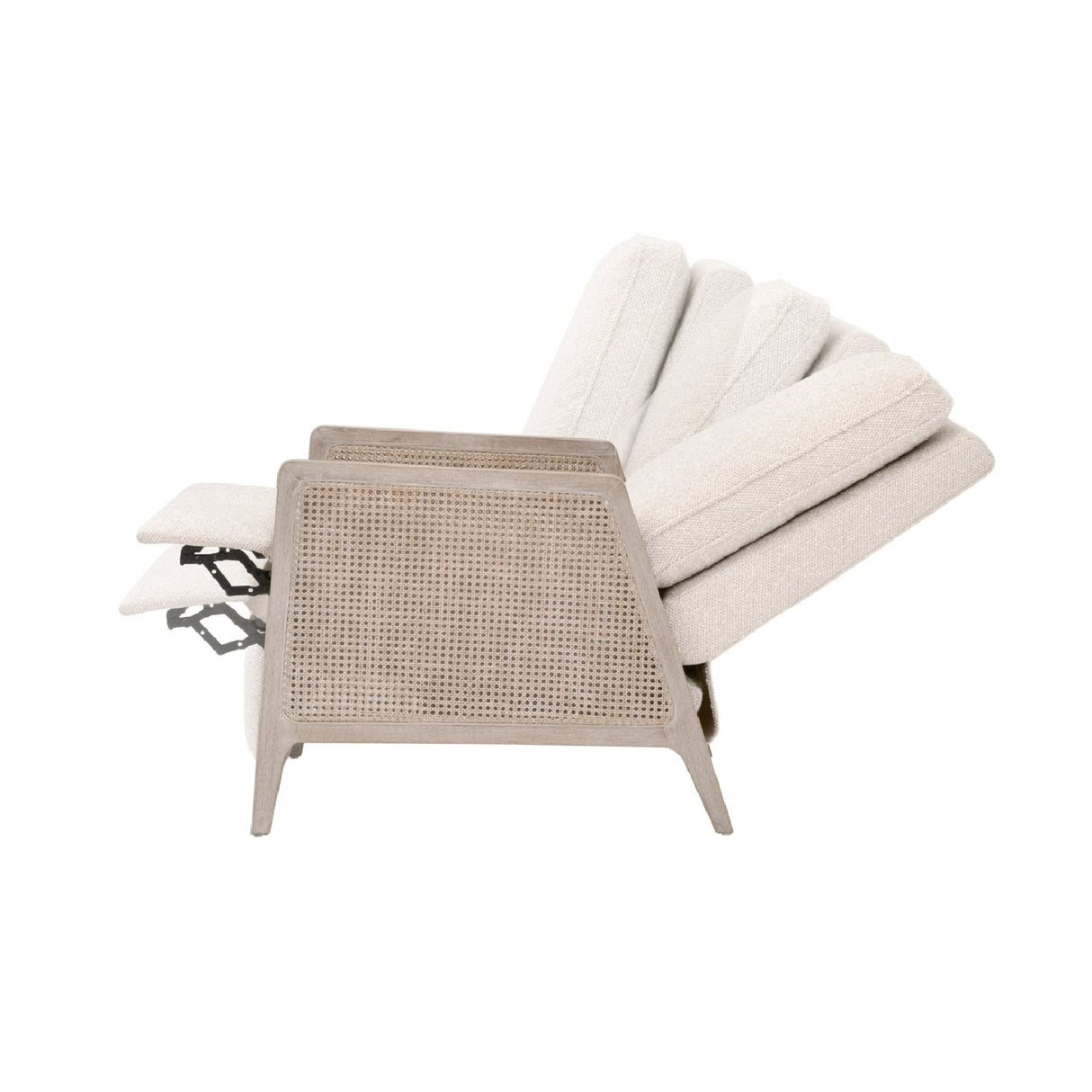   Modern European furniture - Beige Linen Recliner Chair - www.oroa.com | Oroa.com
