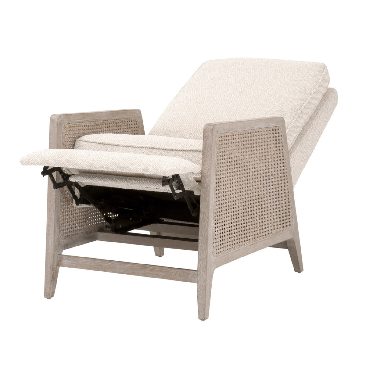   Modern European furniture - Beige Linen Recliner Chair - www.oroa.com | Oroa.com