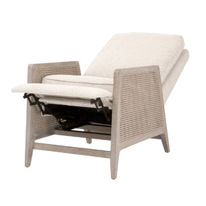  Modern European furniture - Beige Linen Recliner Chair - www.oroa.com | Oroa.com