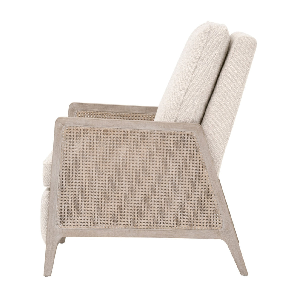   Modern European furniture - Beige Linen Recliner Chair - www.oroa.com | Oroa.com