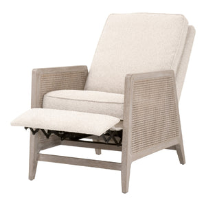   Modern European furniture - Beige Linen Recliner Chair - www.oroa.com | Oroa.com