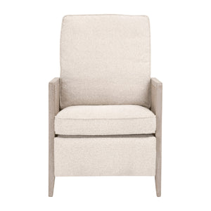   Modern European furniture - Beige Linen Recliner Chair - www.oroa.com | Oroa.com