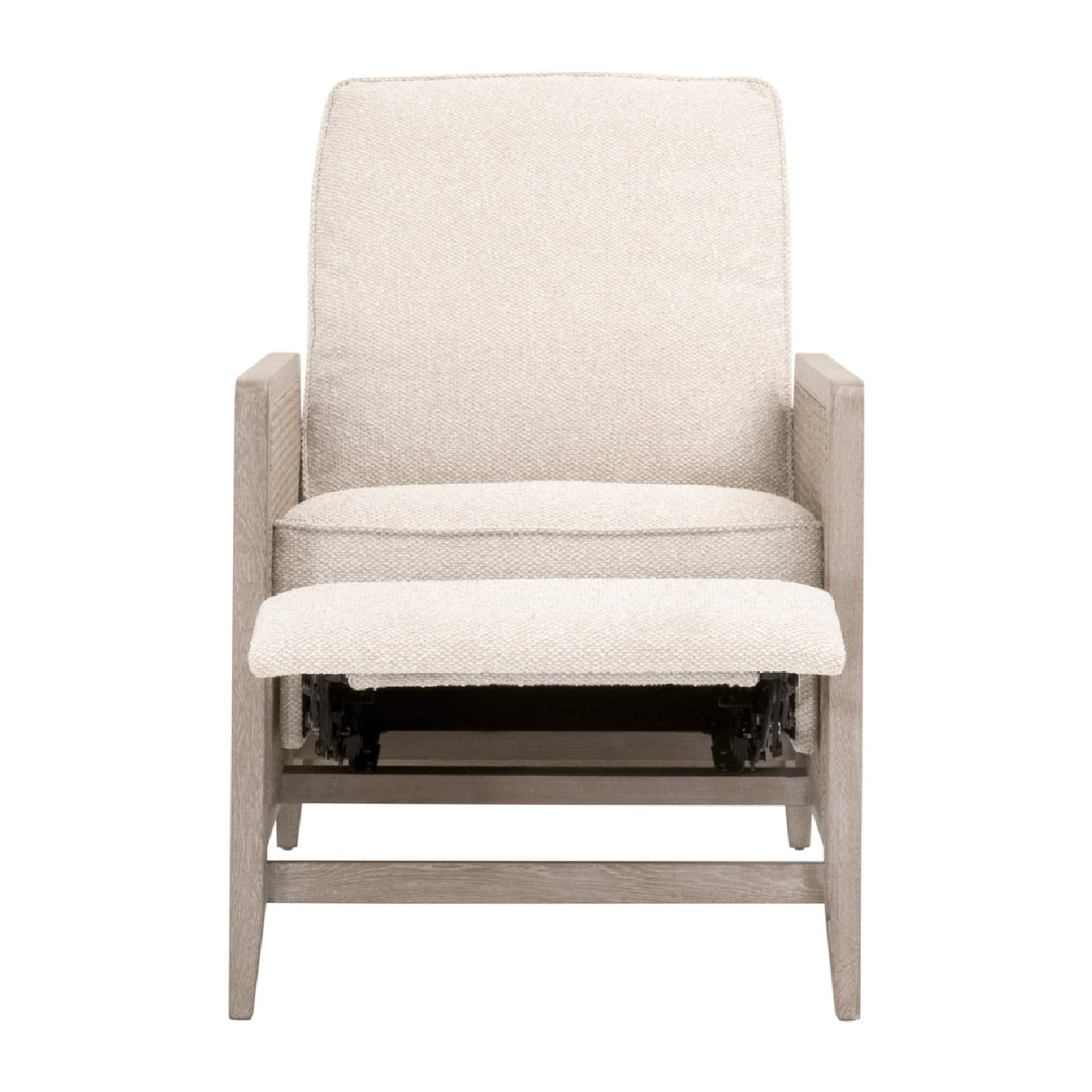   Modern European furniture - Beige Linen Recliner Chair - www.oroa.com | Oroa.com