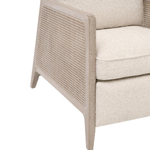   Modern European furniture - Beige Linen Recliner Chair - www.oroa.com | Oroa.com