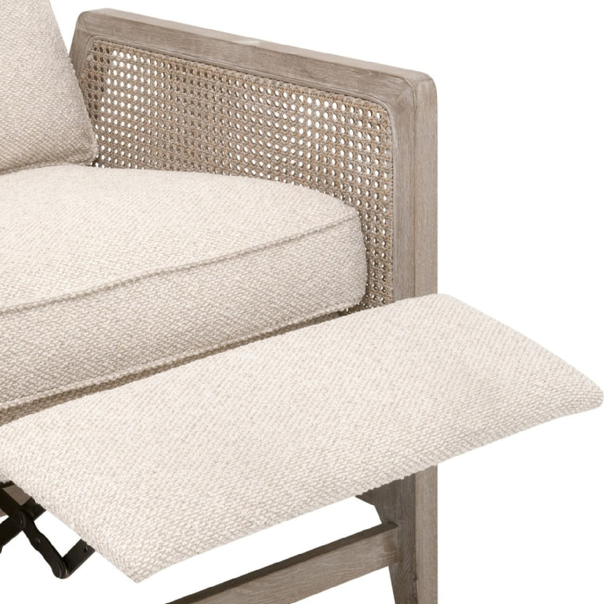   Modern European furniture - Beige Linen Recliner Chair - www.oroa.com | Oroa.com