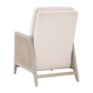   Modern European furniture - Beige Linen Recliner Chair - www.oroa.com | Oroa.com