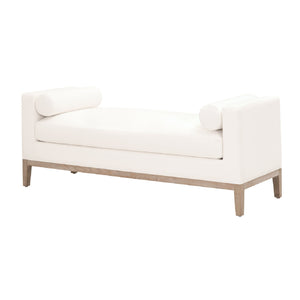   Modern European furniture - White Upholstered Bench - www.oroa.com | Oroa.com