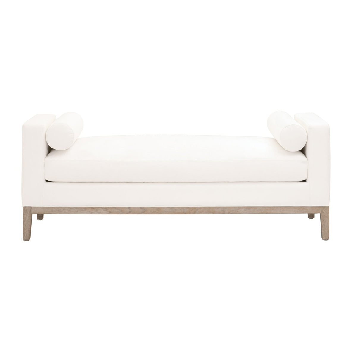   Modern European furniture - White Upholstered Bench - www.oroa.com | Oroa.com