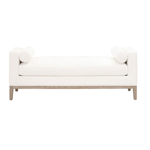   Modern European furniture - White Upholstered Bench - www.oroa.com | Oroa.com