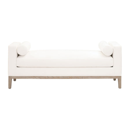   Modern European furniture - White Upholstered Bench - www.oroa.com | Oroa.com