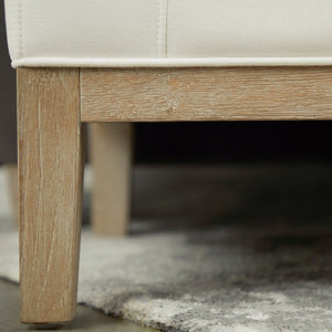   Modern European furniture - White Upholstered Bench - www.oroa.com | Oroa.com