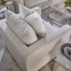   Modern European furniture - Beige Outdoor Lounge Chair - www.oroa.com | Oroa.com