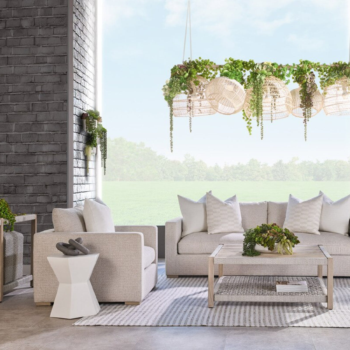   Modern European furniture - Beige Outdoor Lounge Chair - www.oroa.com | Oroa.com