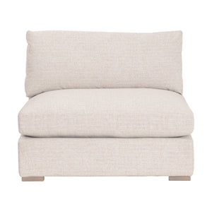   Modern European furniture - Beige Outdoor Modular Armless Chair - www.oroa.com | Oroa.com