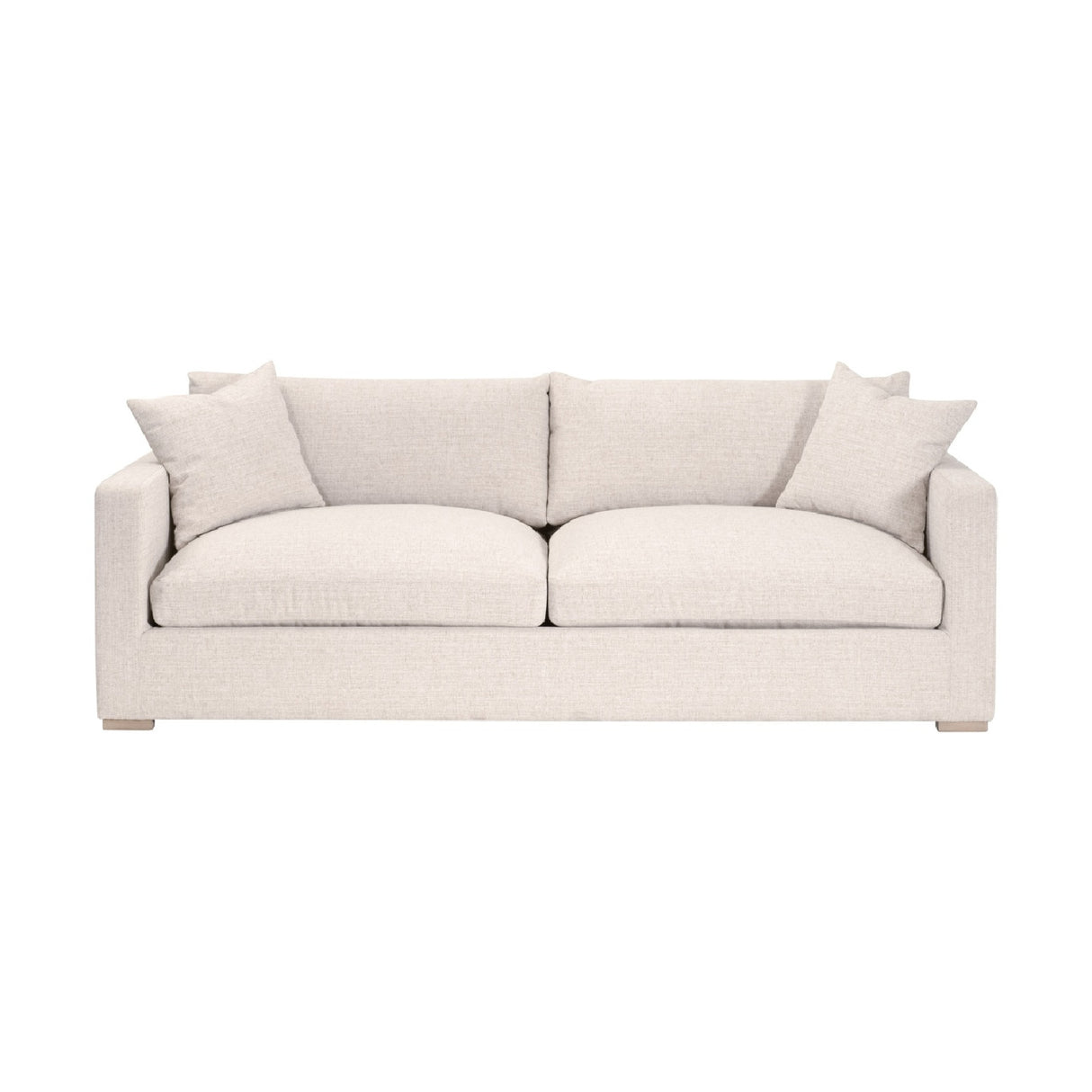   Modern European furniture - Beige Track-Armed Outdoor Sofa - www.oroa.com | Oroa.com