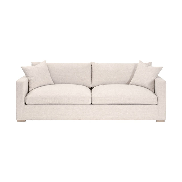 Modern European furniture - Beige Track-Armed Outdoor Sofa - www.oroa.com