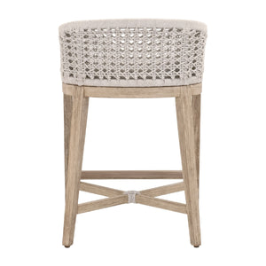   Modern European furniture - White Speckle Rope Counter Stool - www.oroa.com | Oroa.com