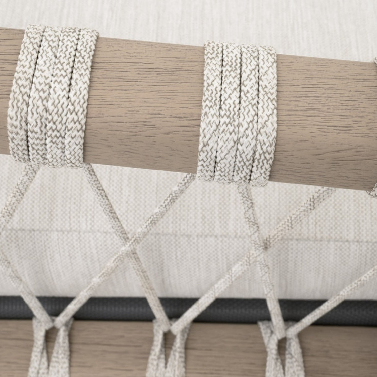   Modern European furniture - White Rope Outdoor Counter Stool - www.oroa.com | Oroa.com