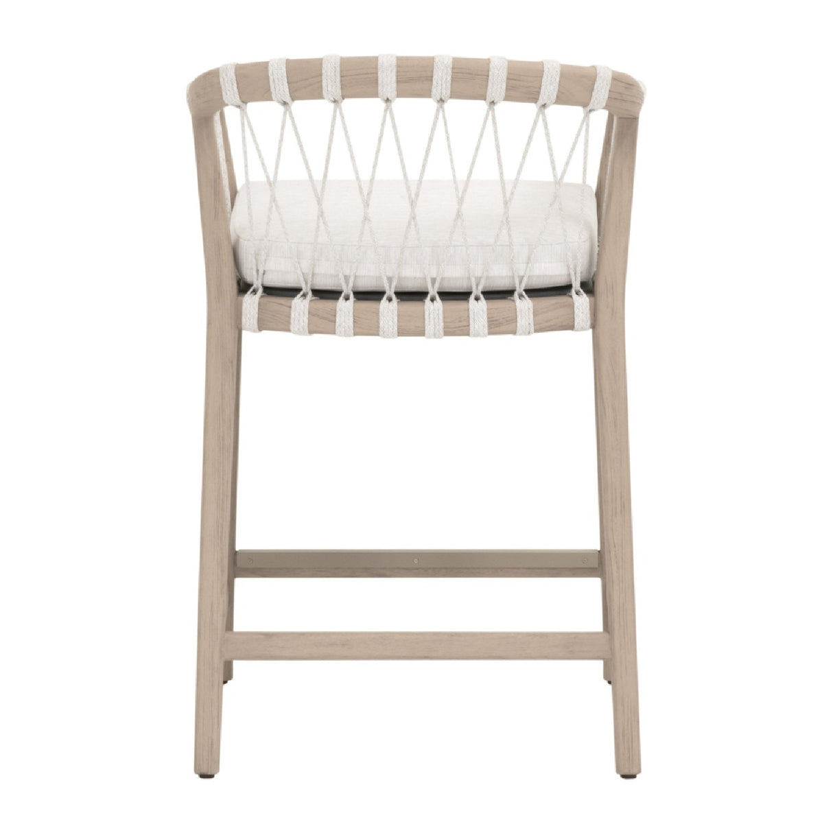   Modern European furniture - White Rope Outdoor Counter Stool - www.oroa.com | Oroa.com