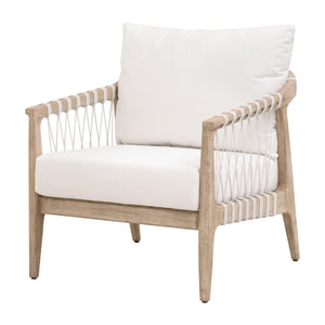   Modern European furniture - White Cushioned Club Chair - www.oroa.com | Oroa.com