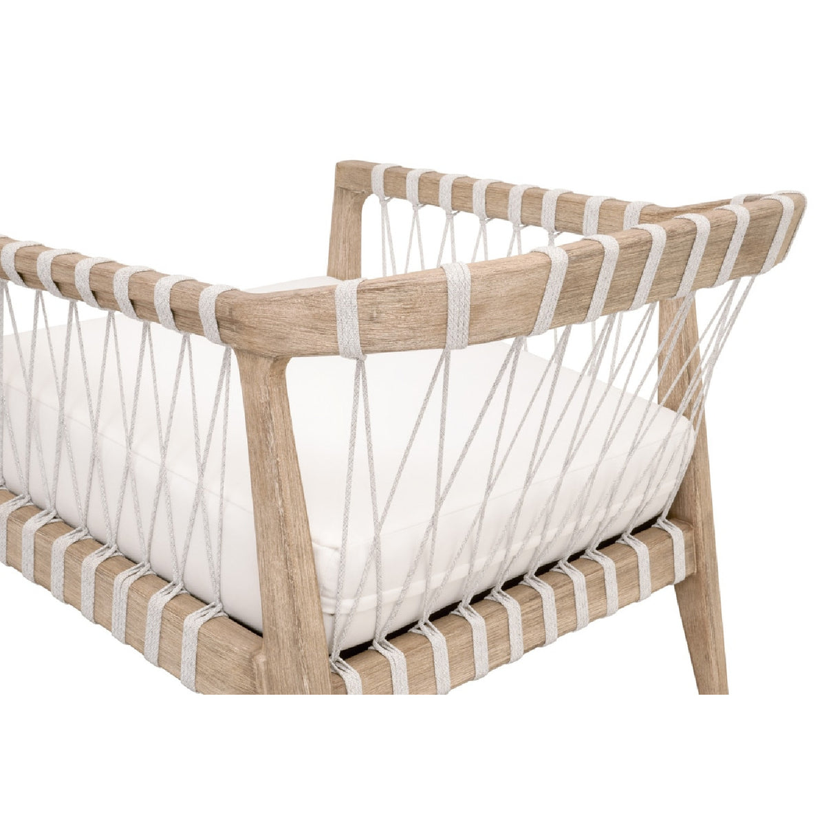   Modern European furniture - White Cushioned Club Chair - www.oroa.com | Oroa.com