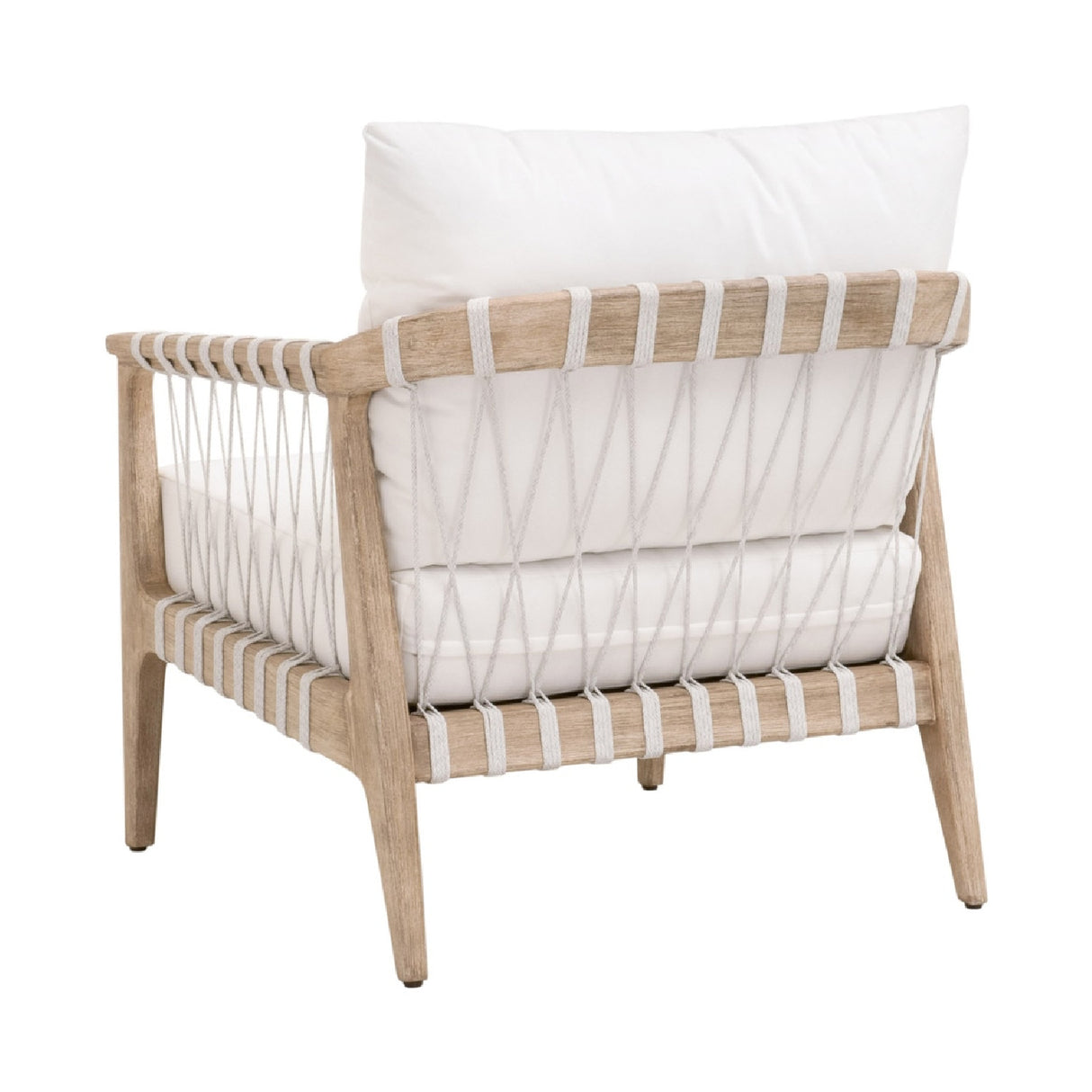   Modern European furniture - White Cushioned Club Chair - www.oroa.com | Oroa.com