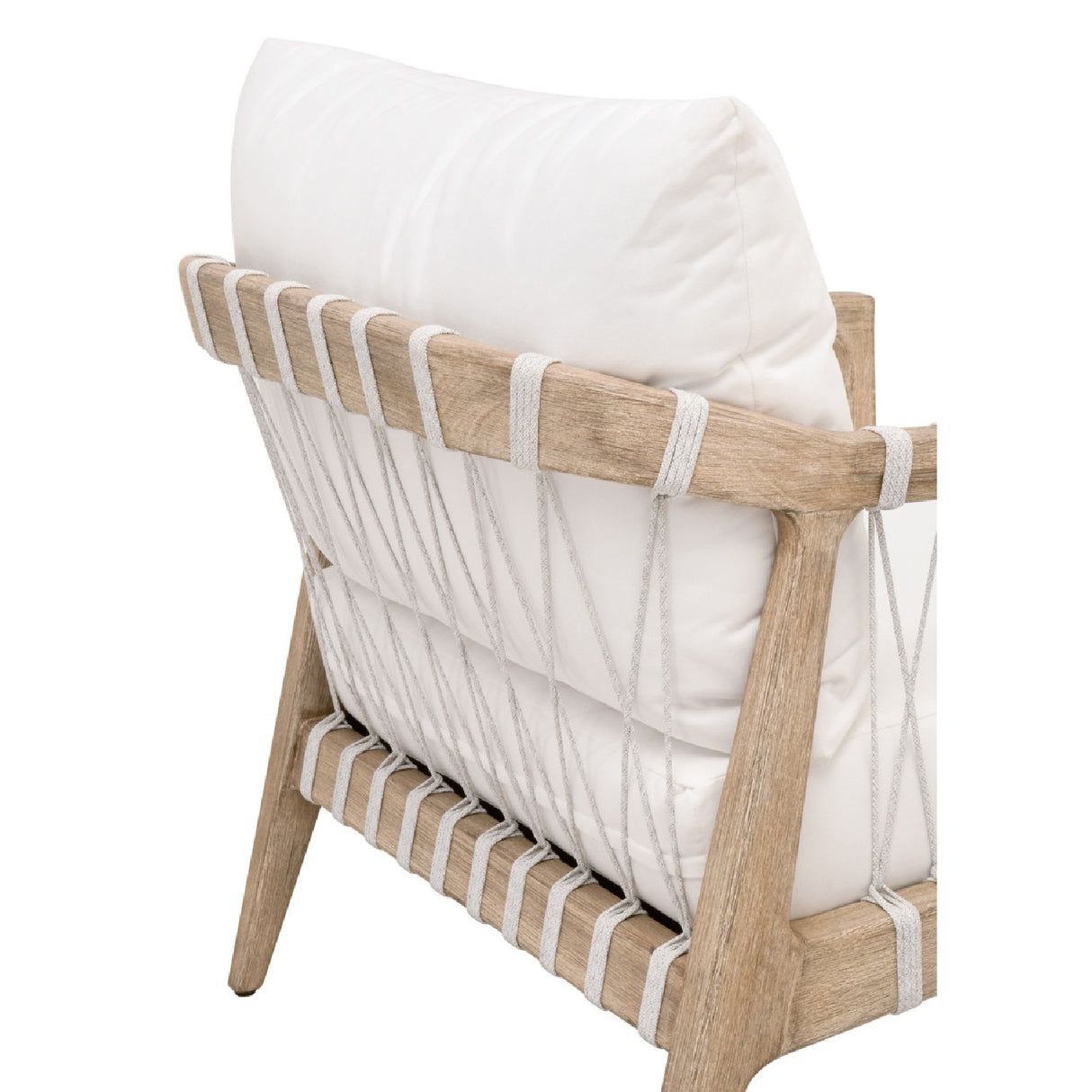   Modern European furniture - White Cushioned Club Chair - www.oroa.com | Oroa.com