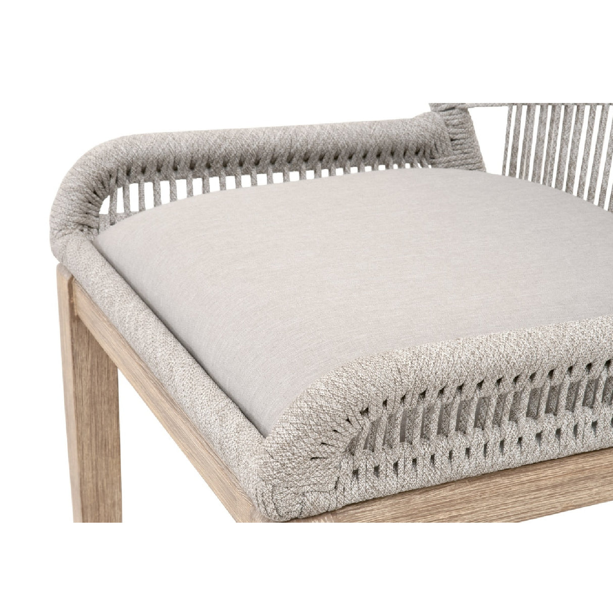   Modern European furniture - Woven Flat Rope Bar Stool - www.oroa.com | Oroa.com