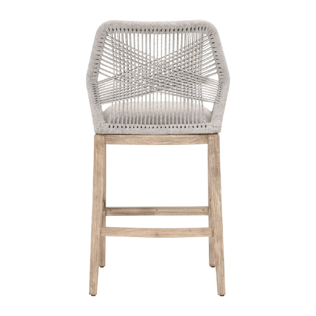   Modern European furniture - Woven Flat Rope Bar Stool - www.oroa.com | Oroa.com