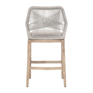   Modern European furniture - Woven Flat Rope Bar Stool - www.oroa.com | Oroa.com