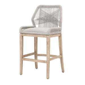   Modern European furniture - Woven Flat Rope Bar Stool - www.oroa.com | Oroa.com