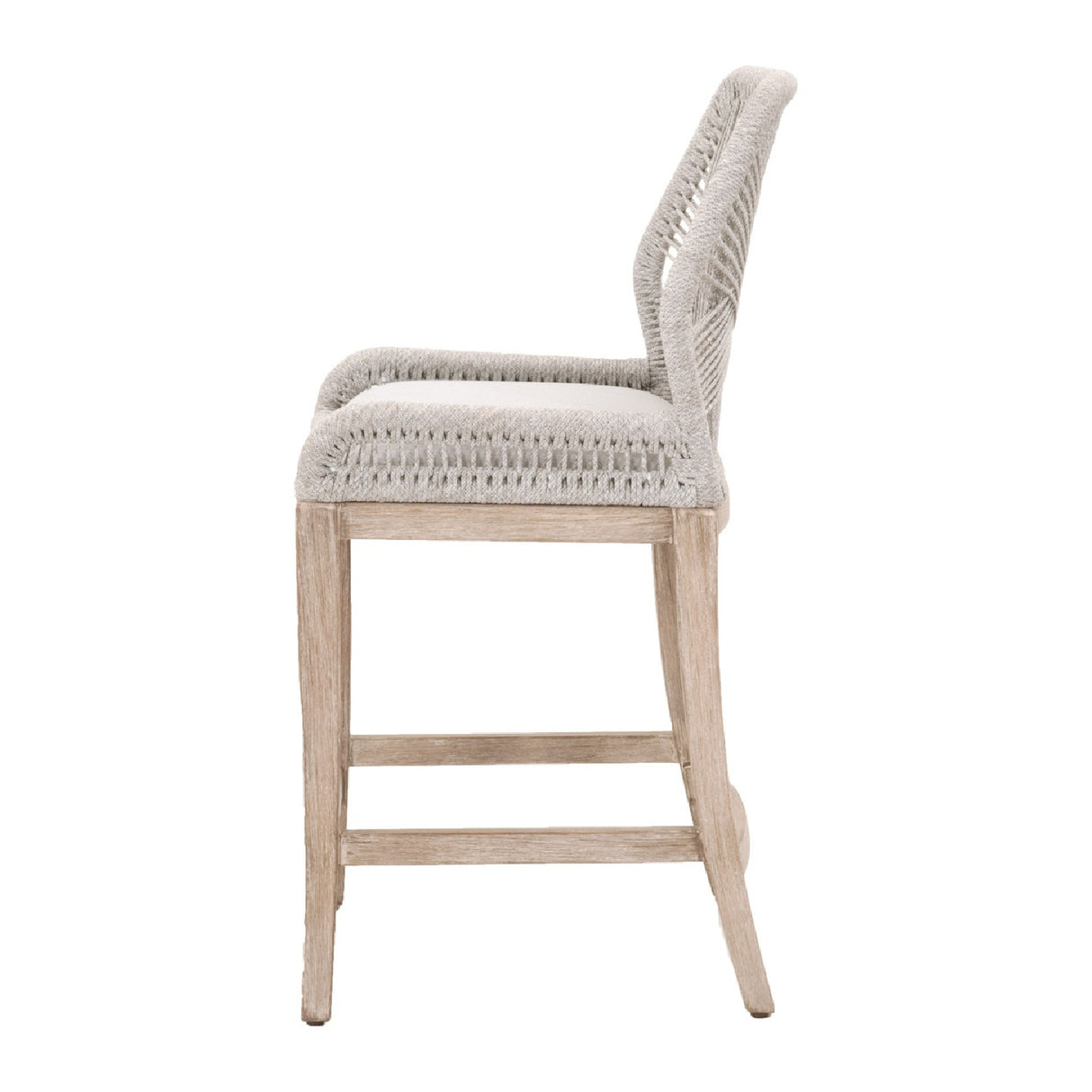   Modern European furniture - Woven Flat Rope Counter Stool - www.oroa.com | Oroa.com