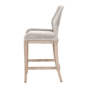   Modern European furniture - Woven Flat Rope Counter Stool - www.oroa.com | Oroa.com