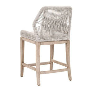   Modern European furniture - Woven Flat Rope Counter Stool - www.oroa.com | Oroa.com