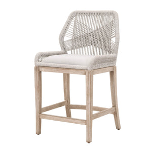   Modern European furniture - Woven Flat Rope Counter Stool - www.oroa.com | Oroa.com