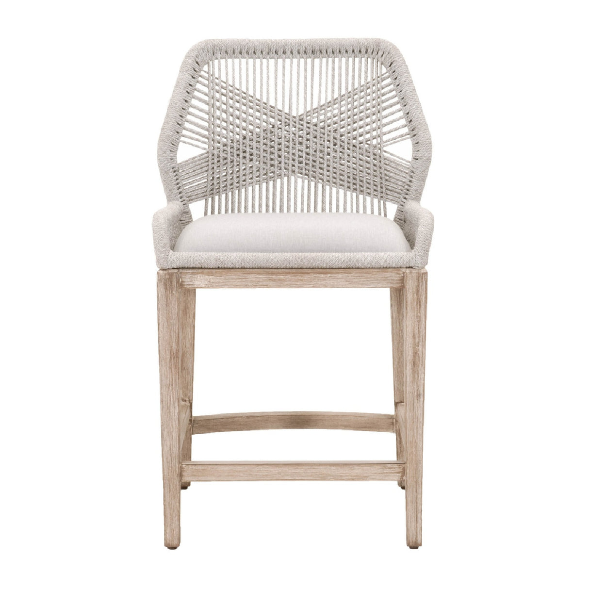   Modern European furniture - Woven Flat Rope Counter Stool - www.oroa.com | Oroa.com